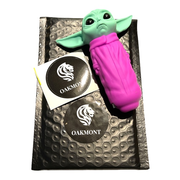 Baby yoda straw tool (pink) - Picture 5 of 5